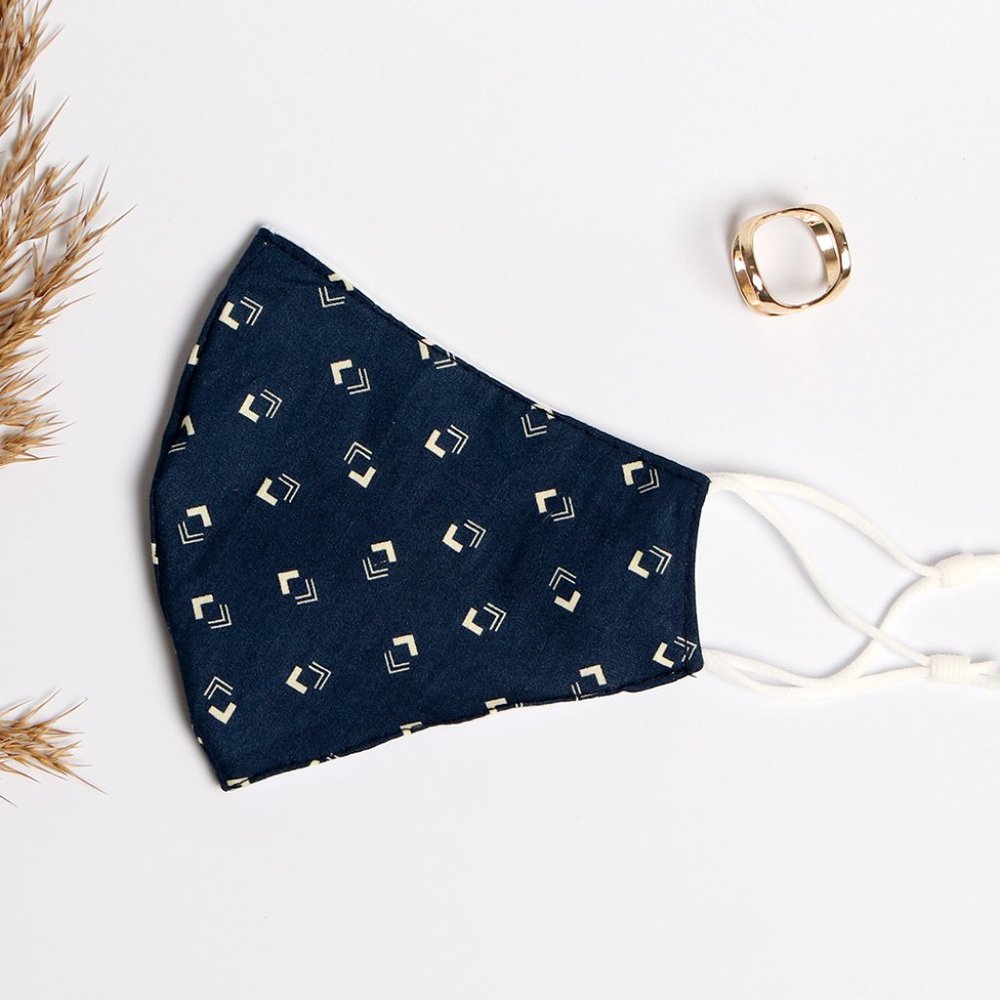 100% Pure Cotton Washable Reusable Face Mask